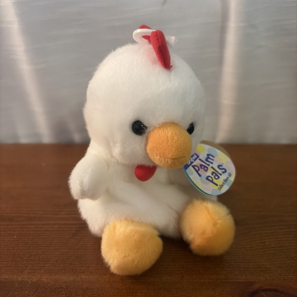 Aurora World Palm Pals COOPER the CHICKEN Plush 5" Stuffed Animal Toy